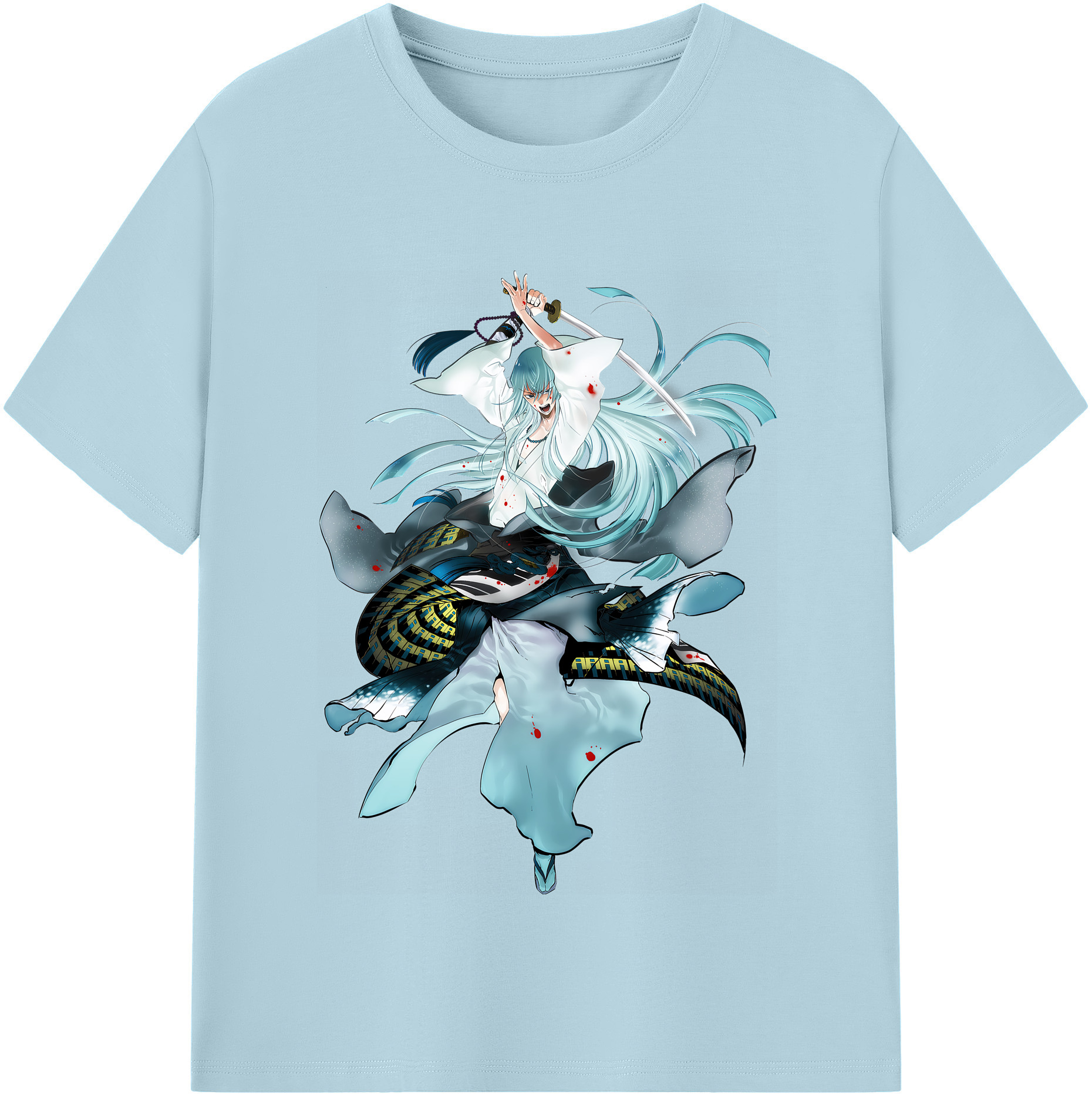 （画像用） 刀剣乱舞 Touken Ranbu 綿100％半袖Tシャツ（フロントプリント）